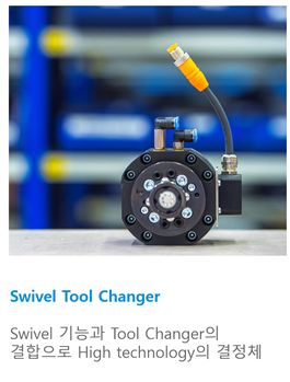 Swivel with Tool Changer